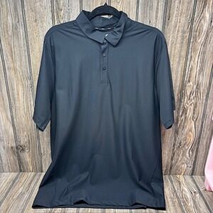 OGIO Mens Black Performance Golf Polo Shirt XL Tall Breathable